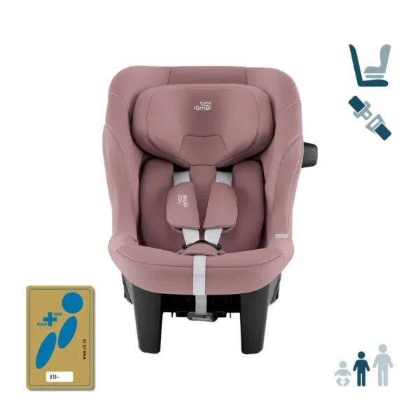 Britax Romer Max-Safe Pro - столче за кола от 6 месеца до 7 години