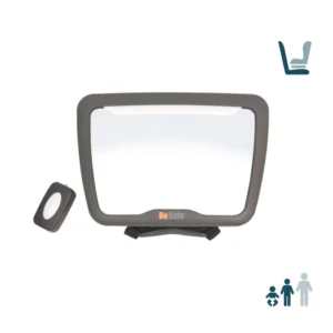 BeSafe Baby Mirror XL2 огледало за столче обратно на движението със светлини