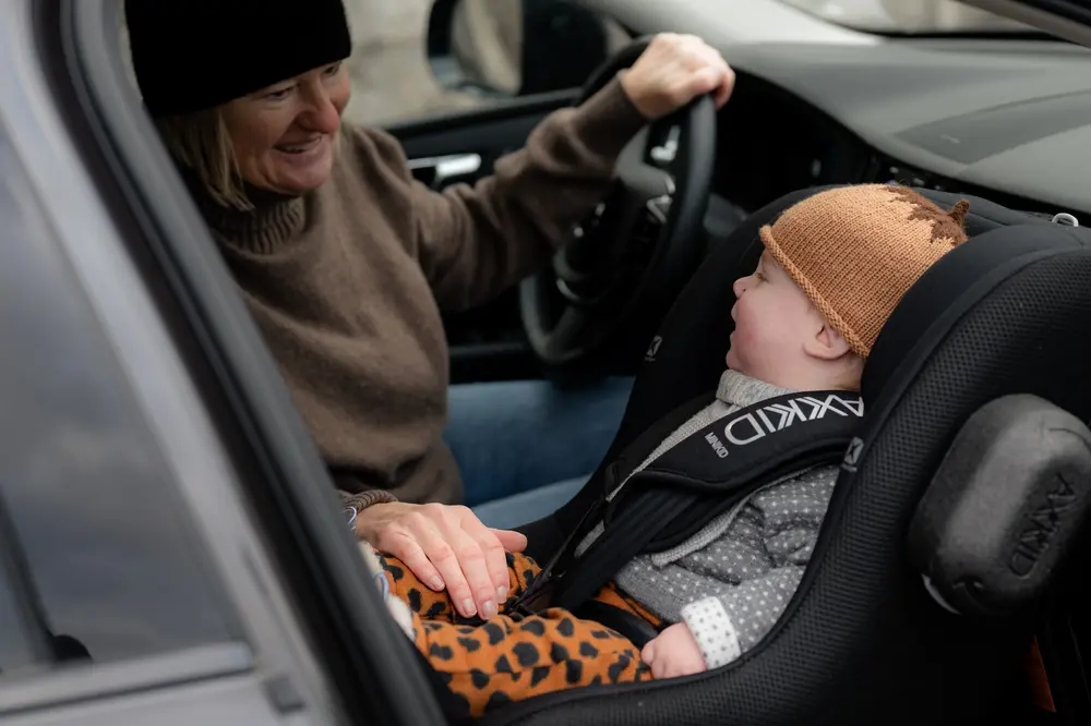 Axkid Minikid Core - столче за кола от раждането до 6 години